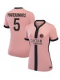 Paris Saint-Germain Marquinhos #5 Ausweichtrikot für Frauen 2024-25 Kurzarm